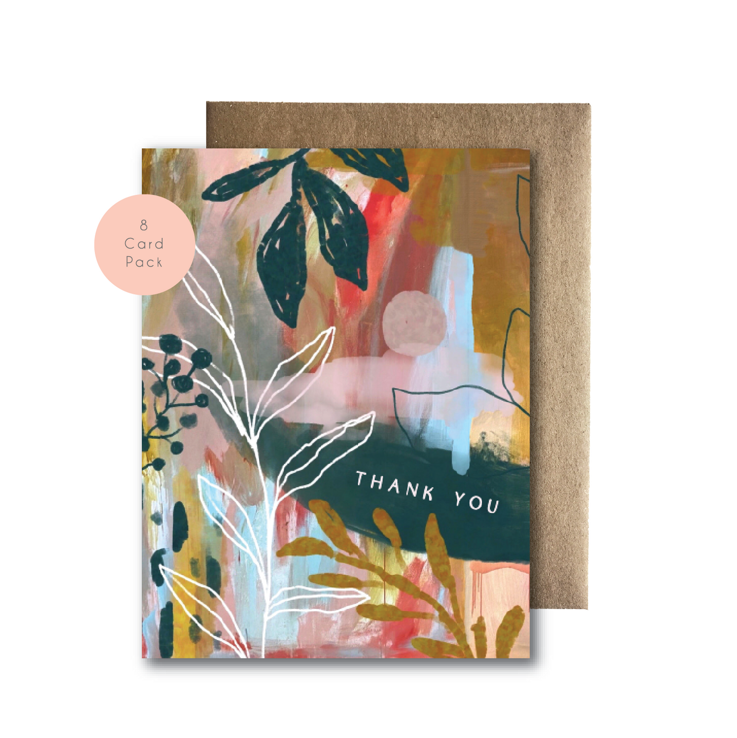 Thank You Foliage Boxed Cards