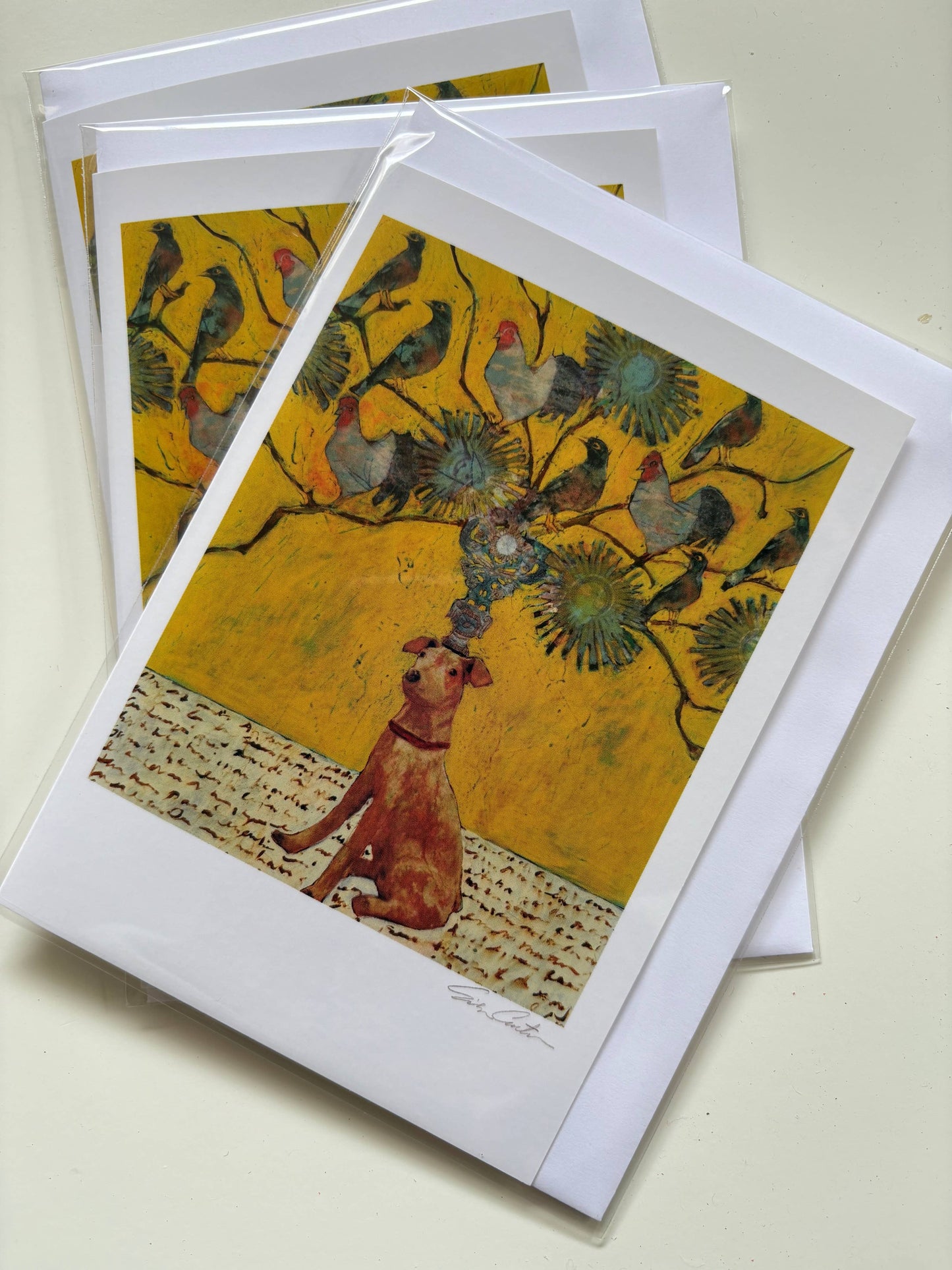 Chicken Tree Greeting Card