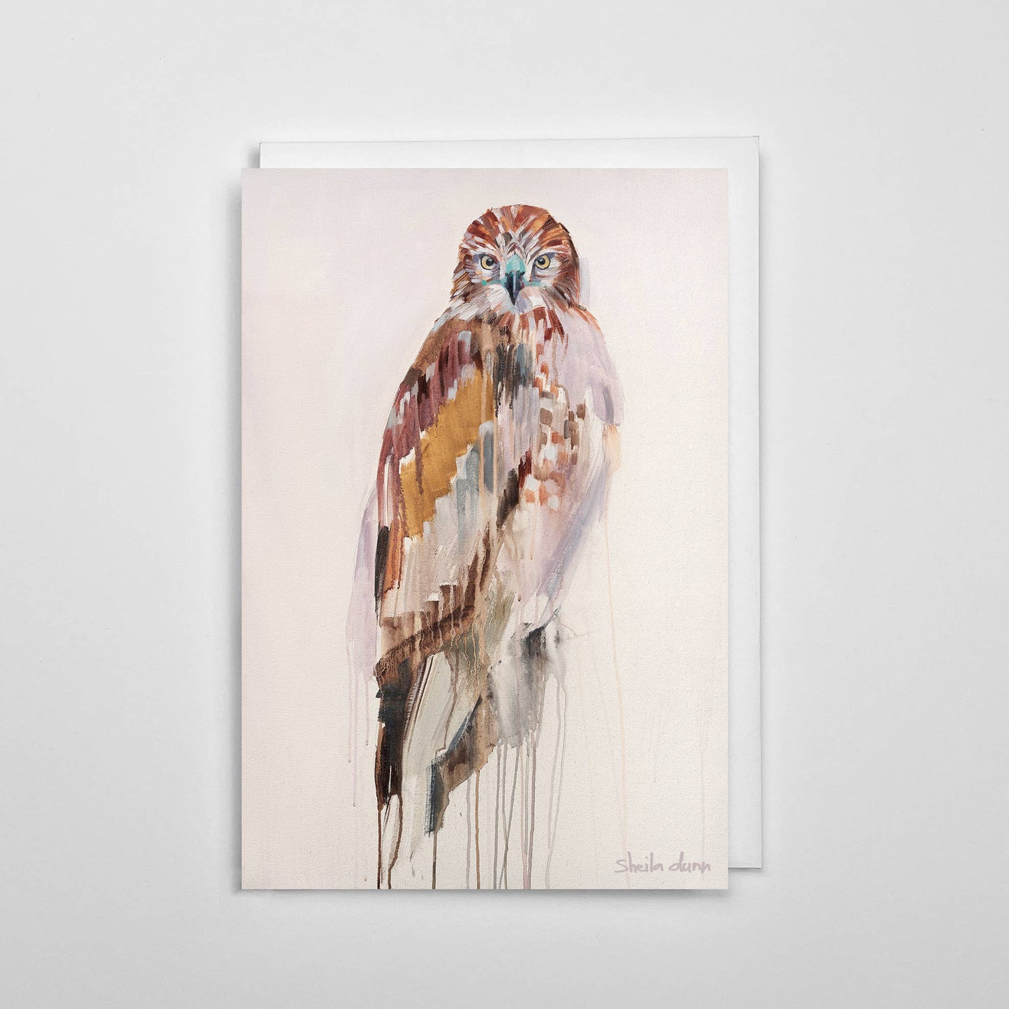 Red-Tailed Hawk Card