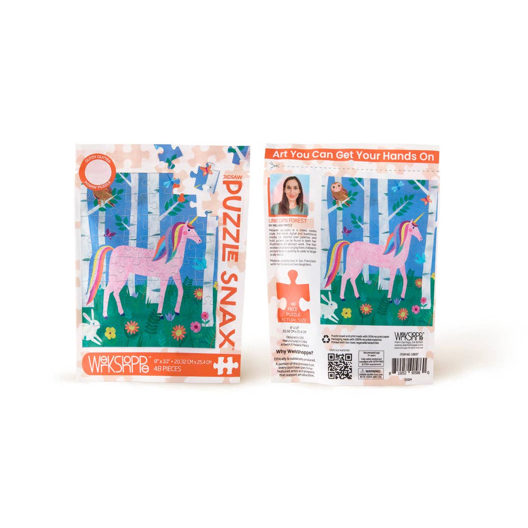 Unicorn Forest 48 Piece Puzzle