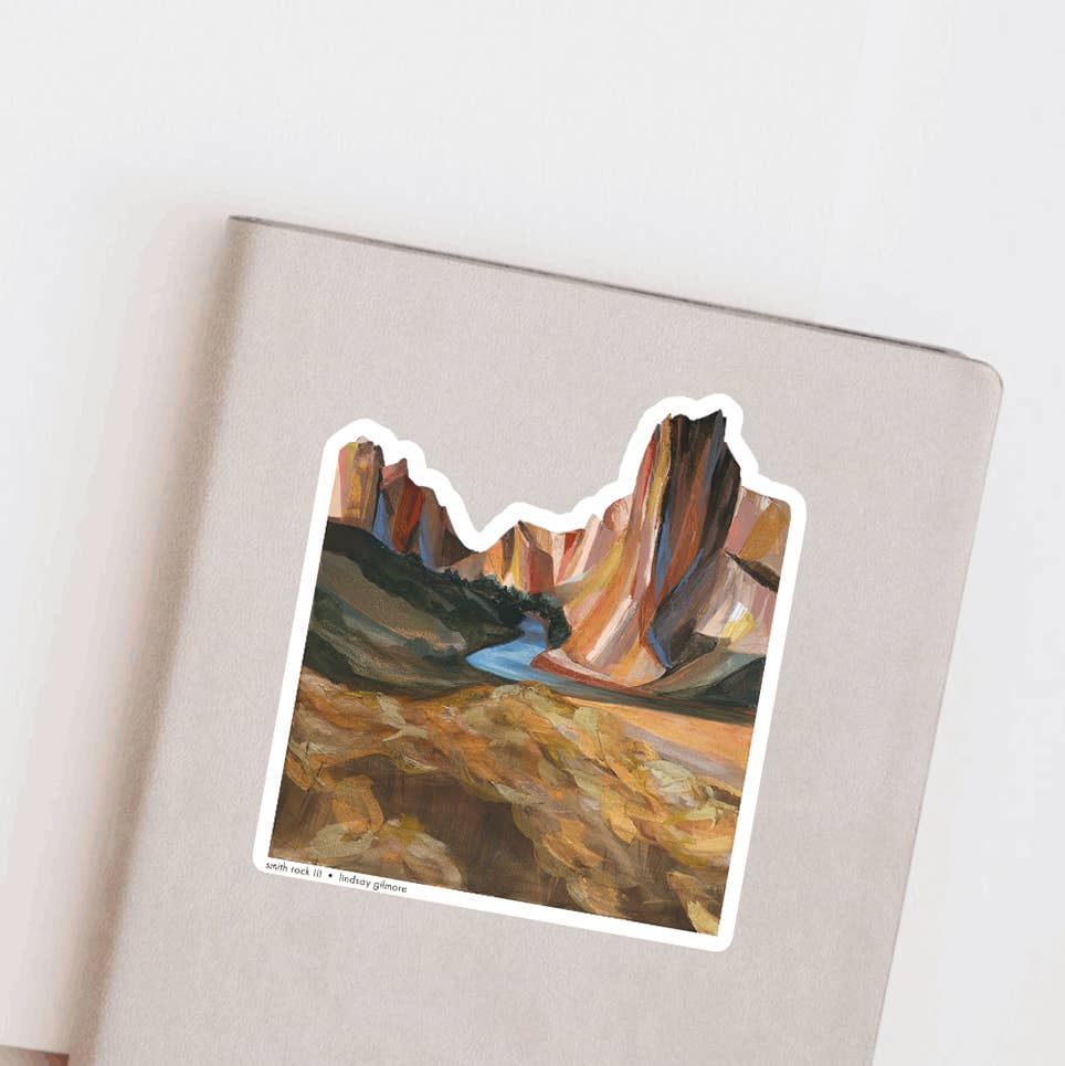 Smith Rock III Vinyl Sticker