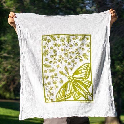 Moth Flour Sack Dish Towel