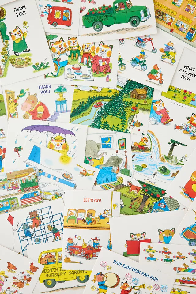 Richard Scarry Postcard Set