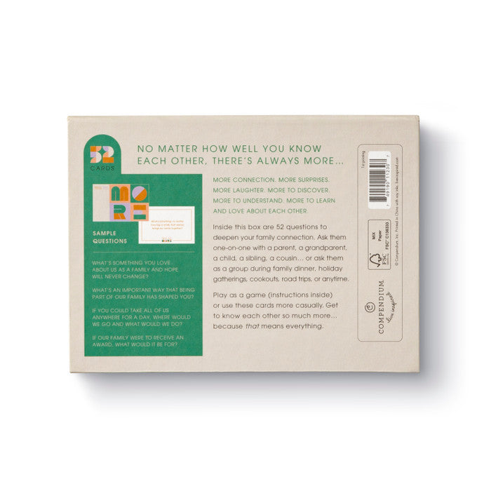 Tell Me More: Family Edition