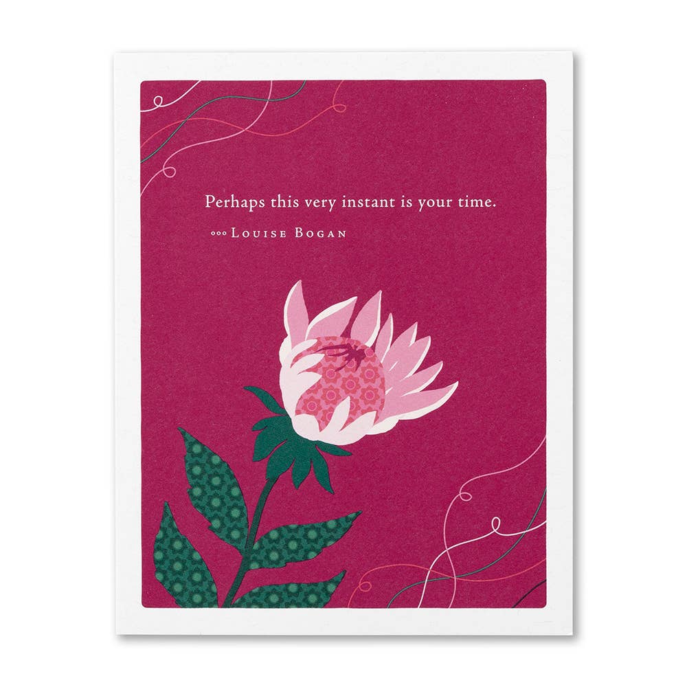 This is Your Time Birthday Card