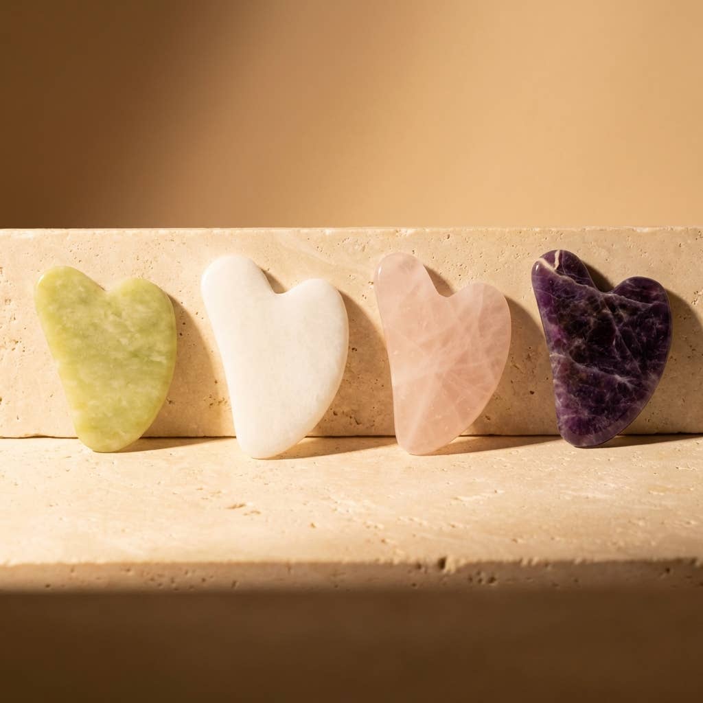 Amethyst Gua Sha Stone