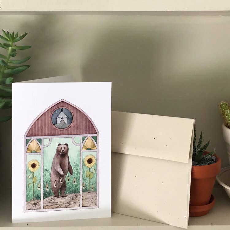 A Sunflower Home Card