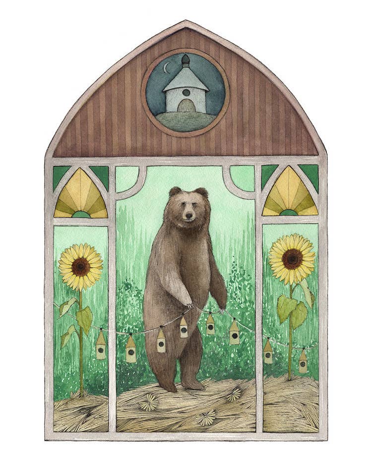 A Sunflower Home Card