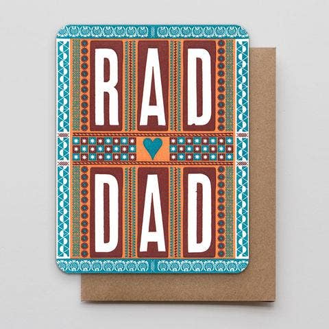 Rad Dad Father's Day Card