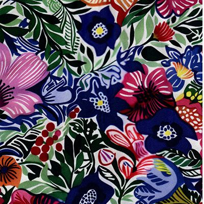 Flippy Skirt in Bold Floral Print | Salaam