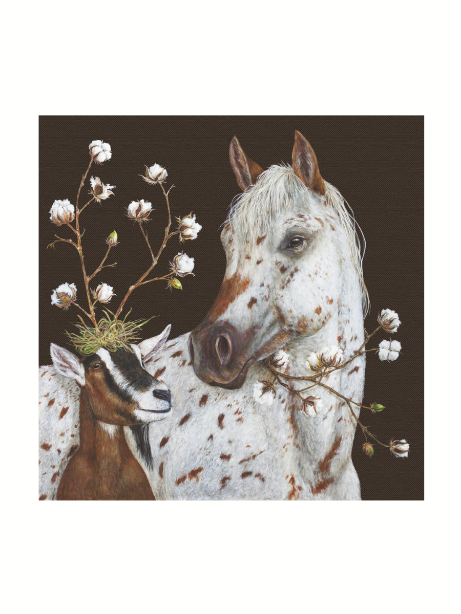 Neigh-Bors Beverage Napkins