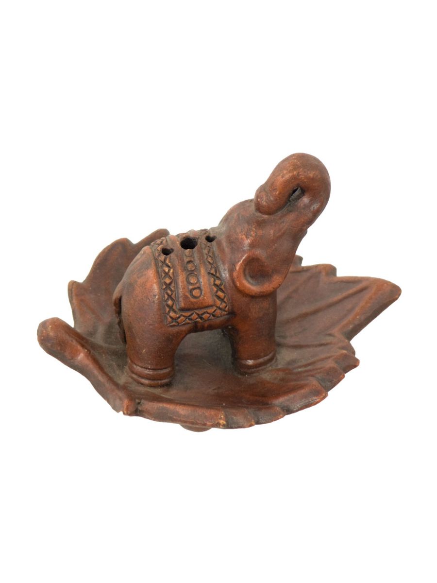 Ceramic Elephant Incense Holder
