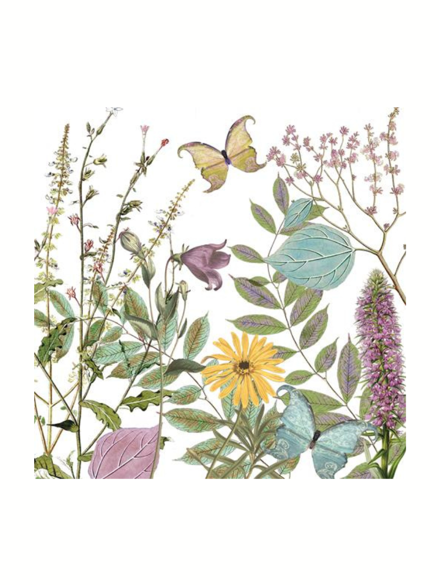Butterfly Garden Beverage Napkins