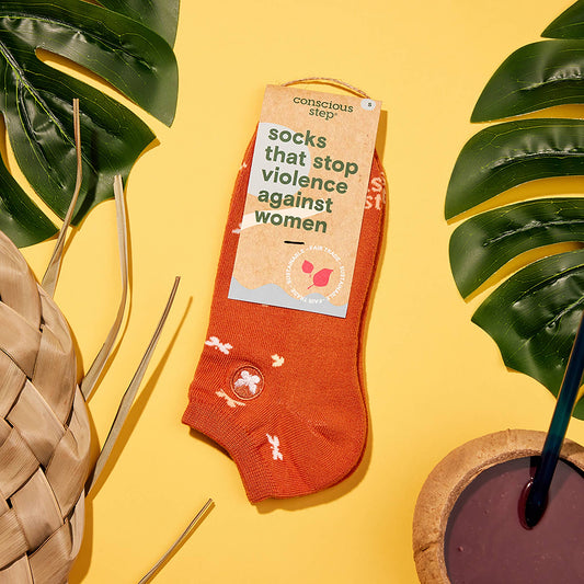Ankle Socks that Stop Violence Against Women