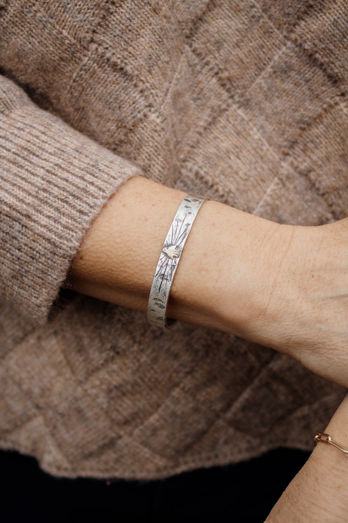 Textured Cuff with Thunderbird | CLP