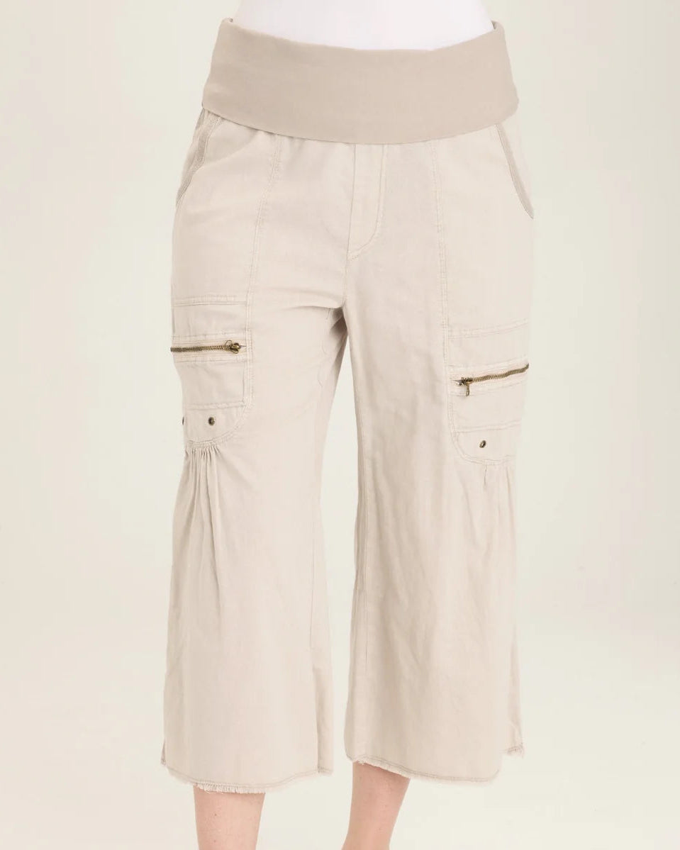 Pasqual Crop Pant in Ripple | XCVI