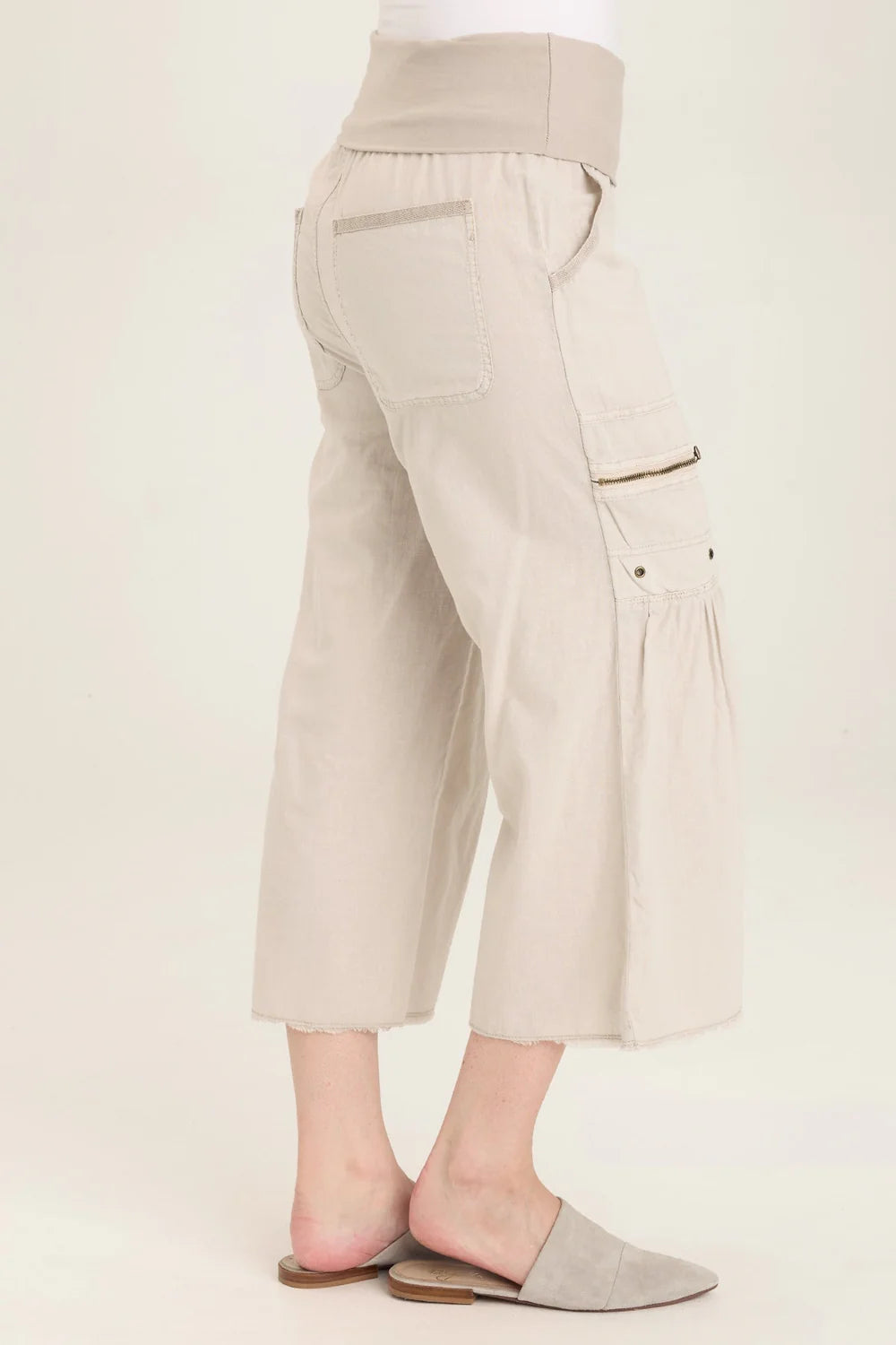 Pasqual Crop Pant in Ripple | XCVI