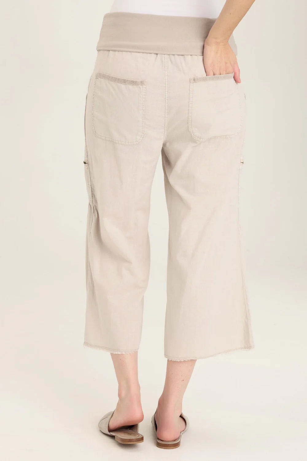 Pasqual Crop Pant in Ripple | XCVI