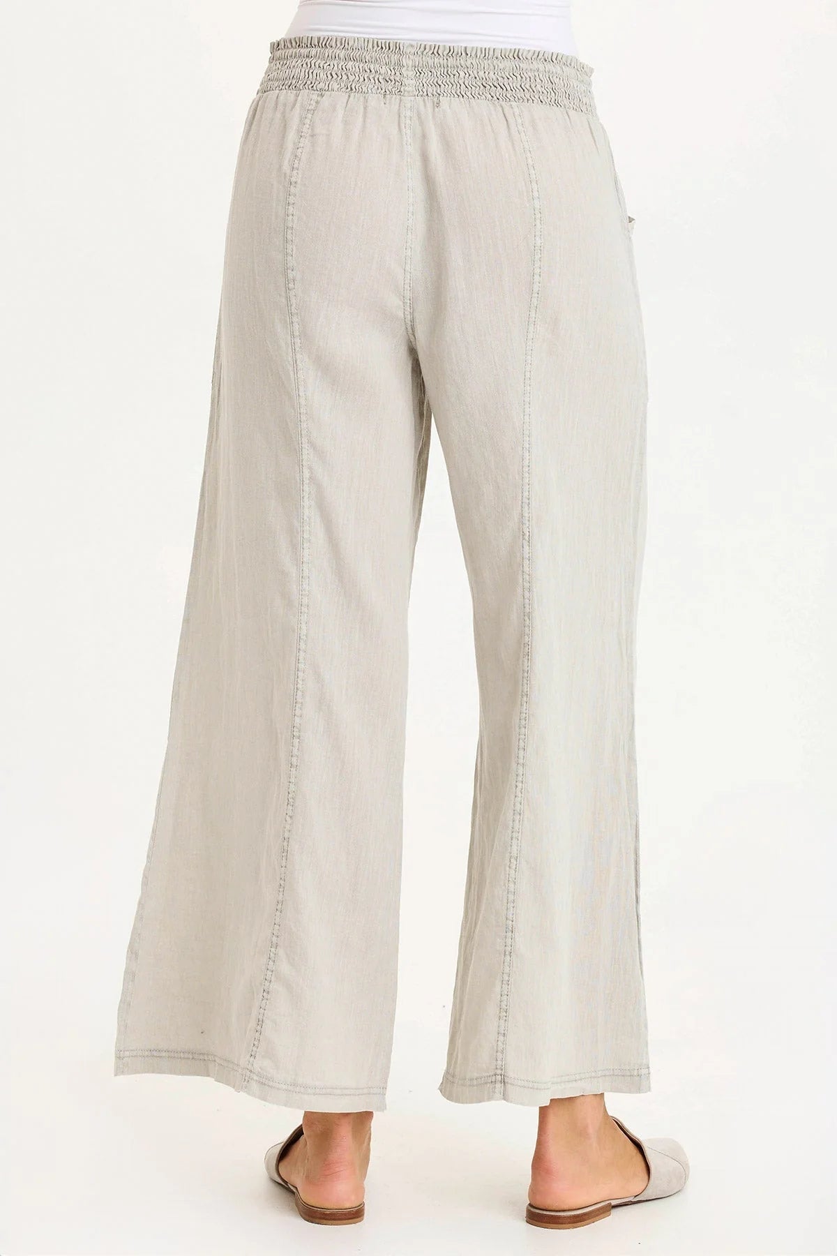 Pia Wide Leg in Whitecap | XCVI