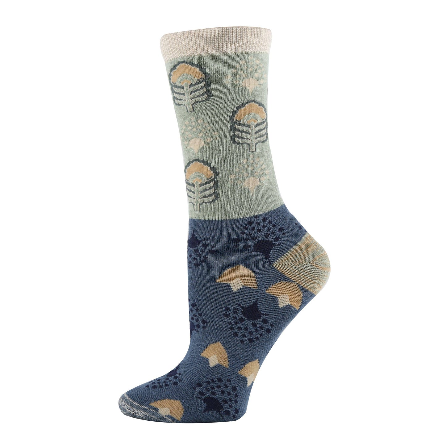 Romantico Bamboo Crew Socks