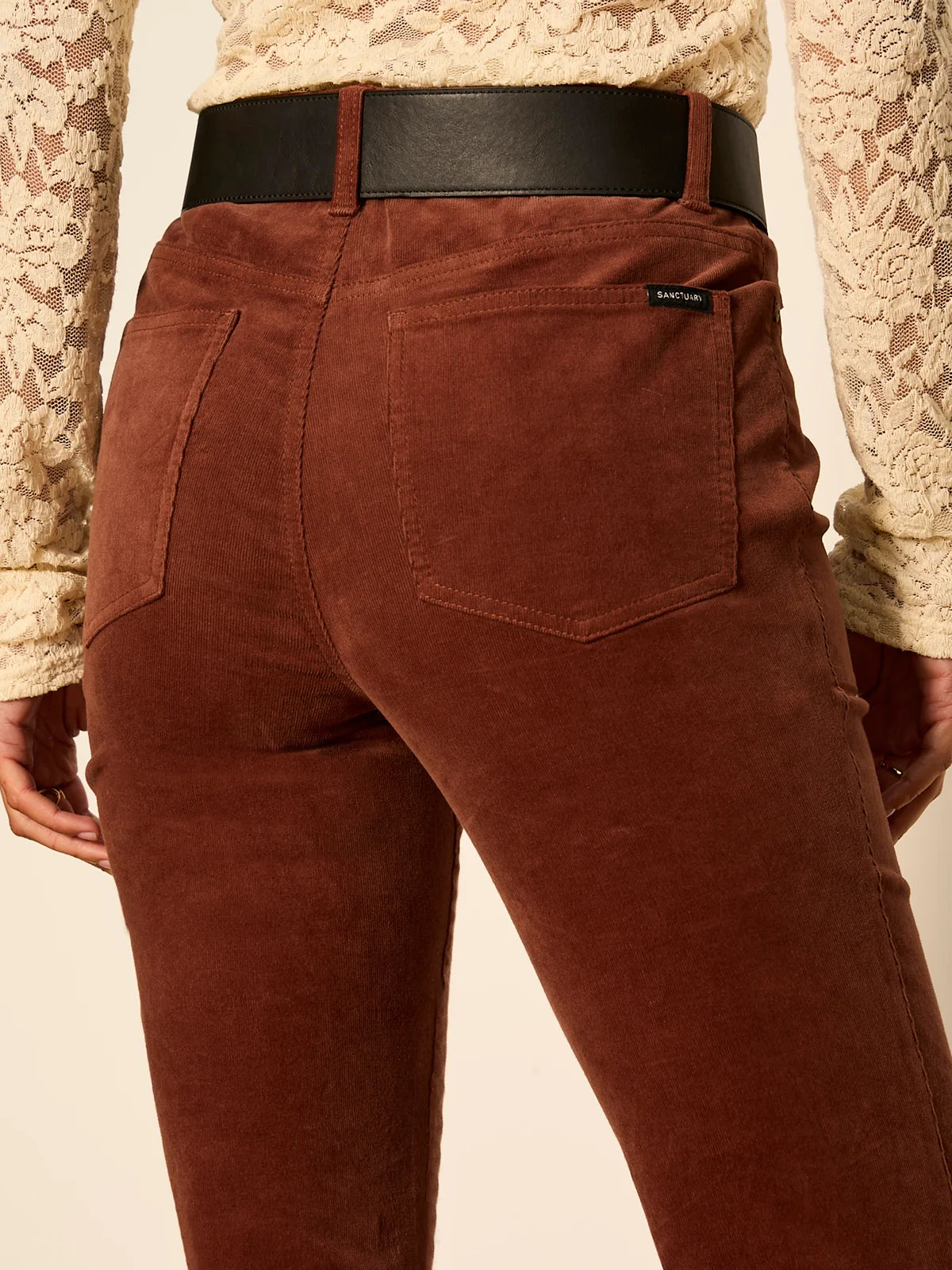 Play Date Corduroy Bootcut in Cocoa | Sanctuary