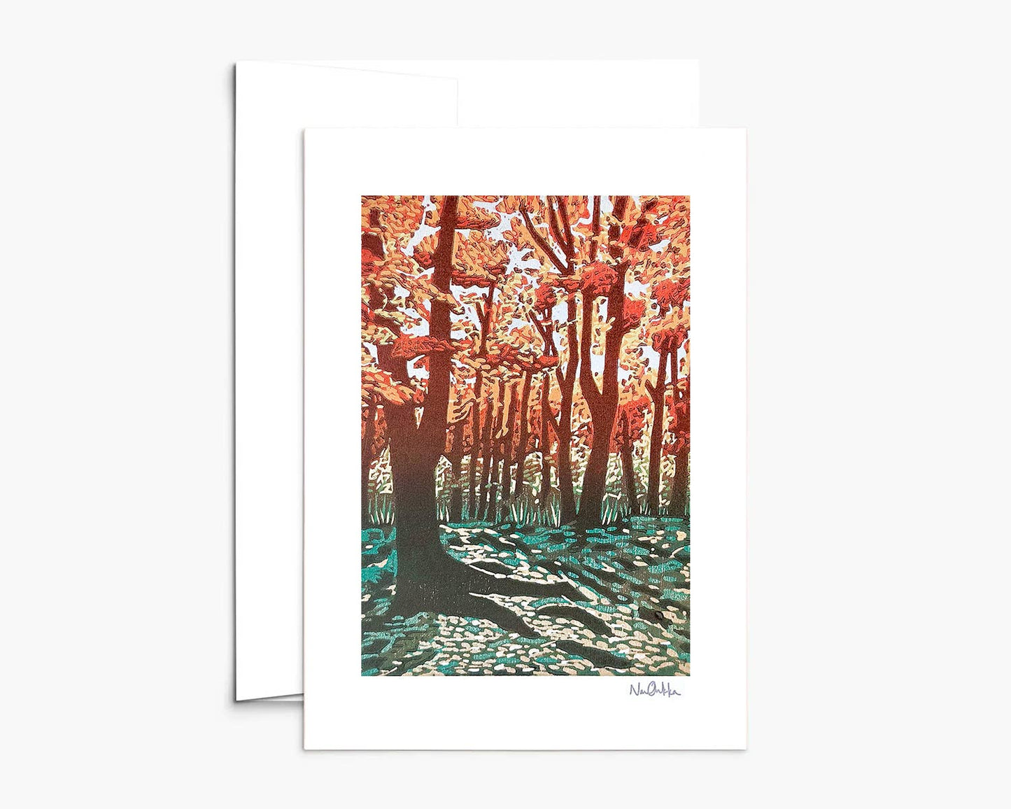 Maple Glow Card