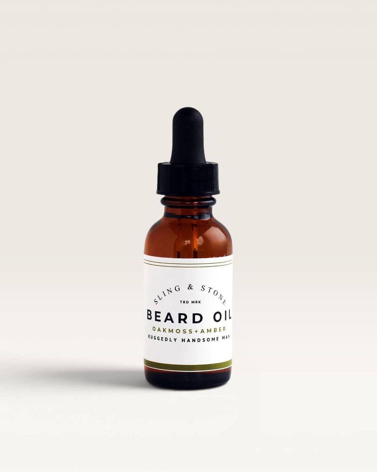 Oakmoss + Amber Beard Oil