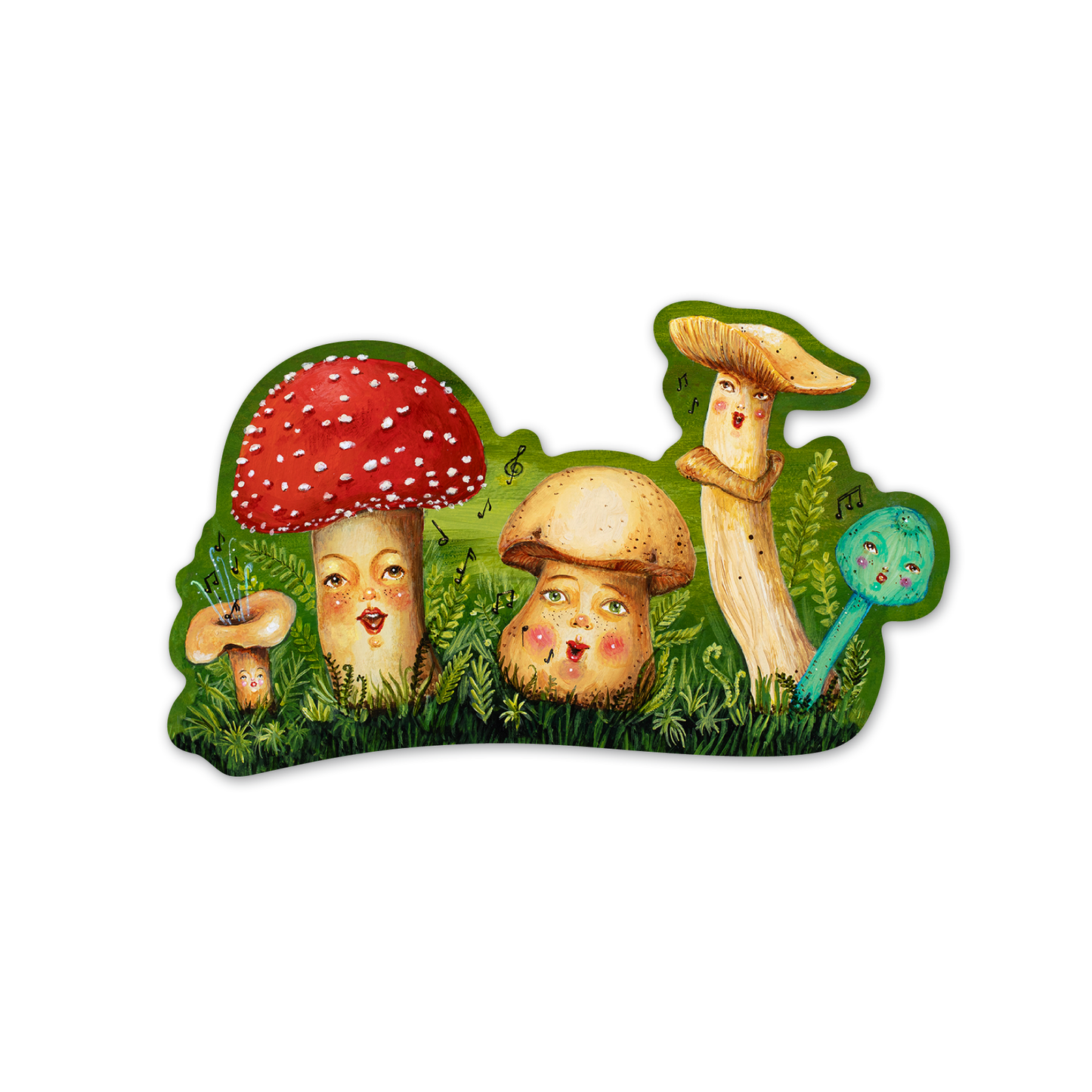 Shroom Tunes Sticker