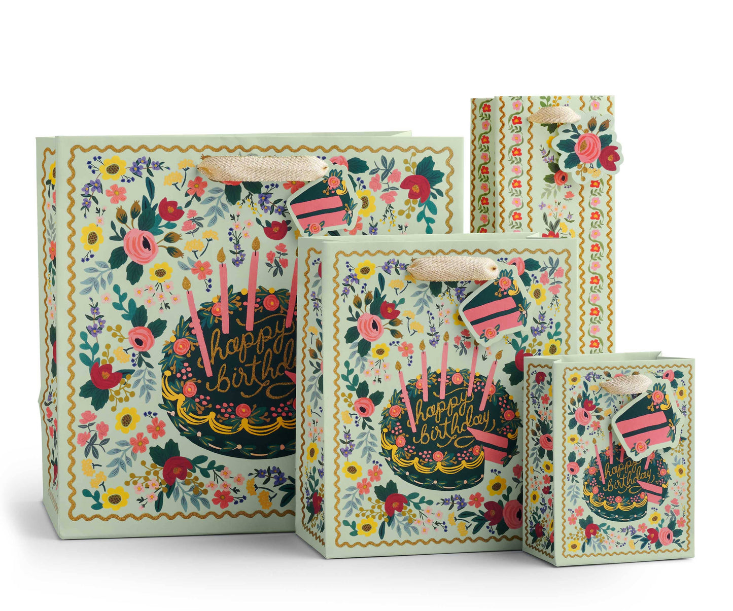 Medium Floral Cake Gift Bag