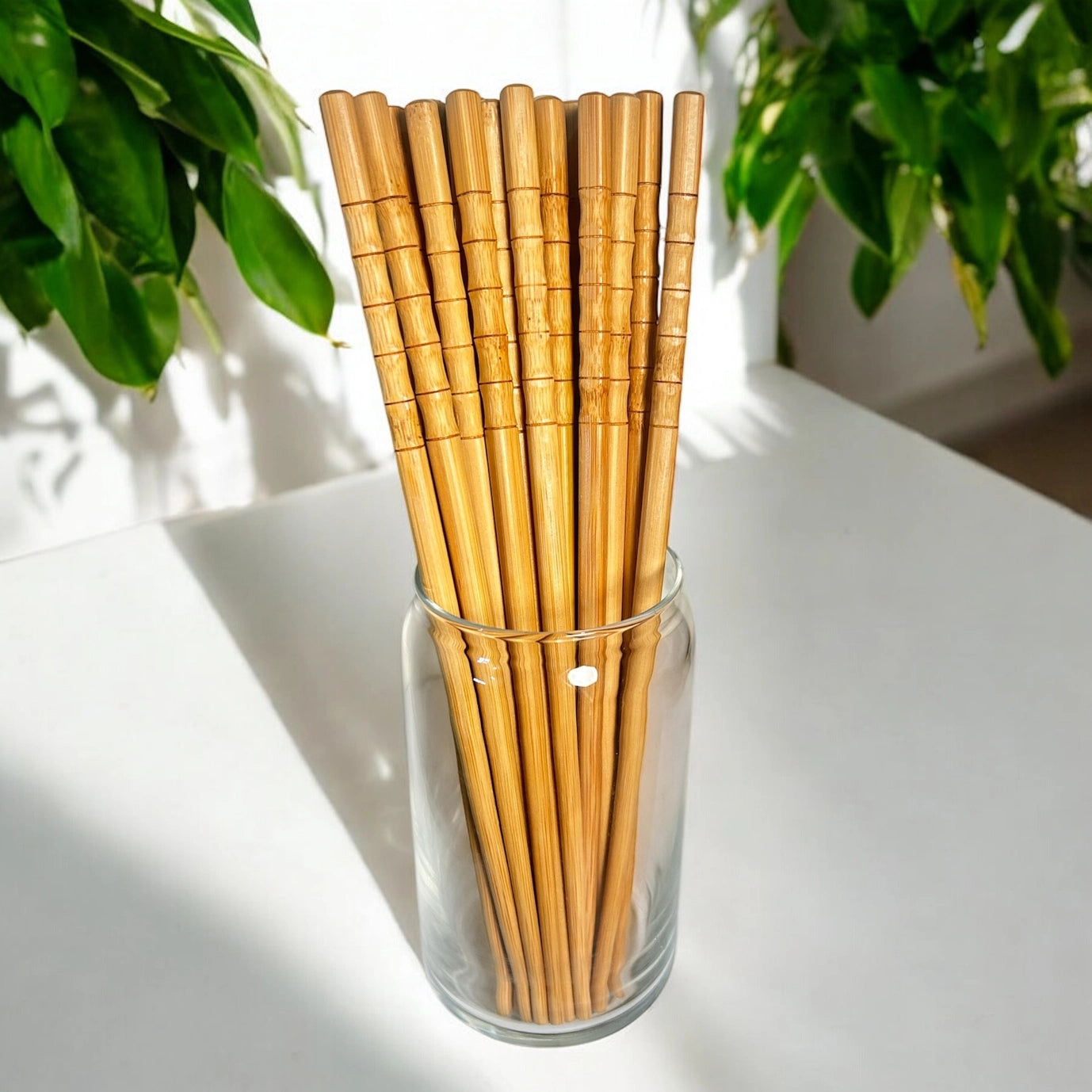 Set of 2 Bamboo Chopsticks - Natural
