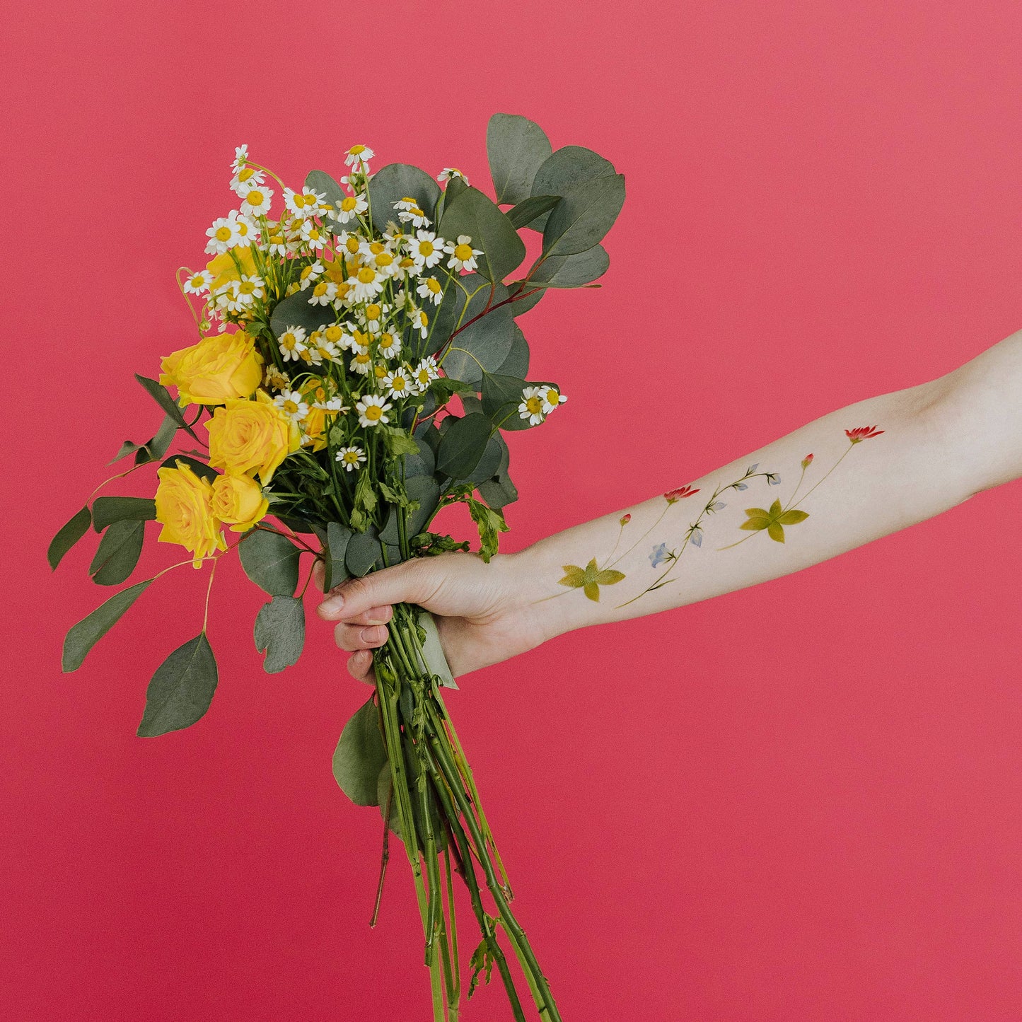 Spring Sprigs Tattoo Pair