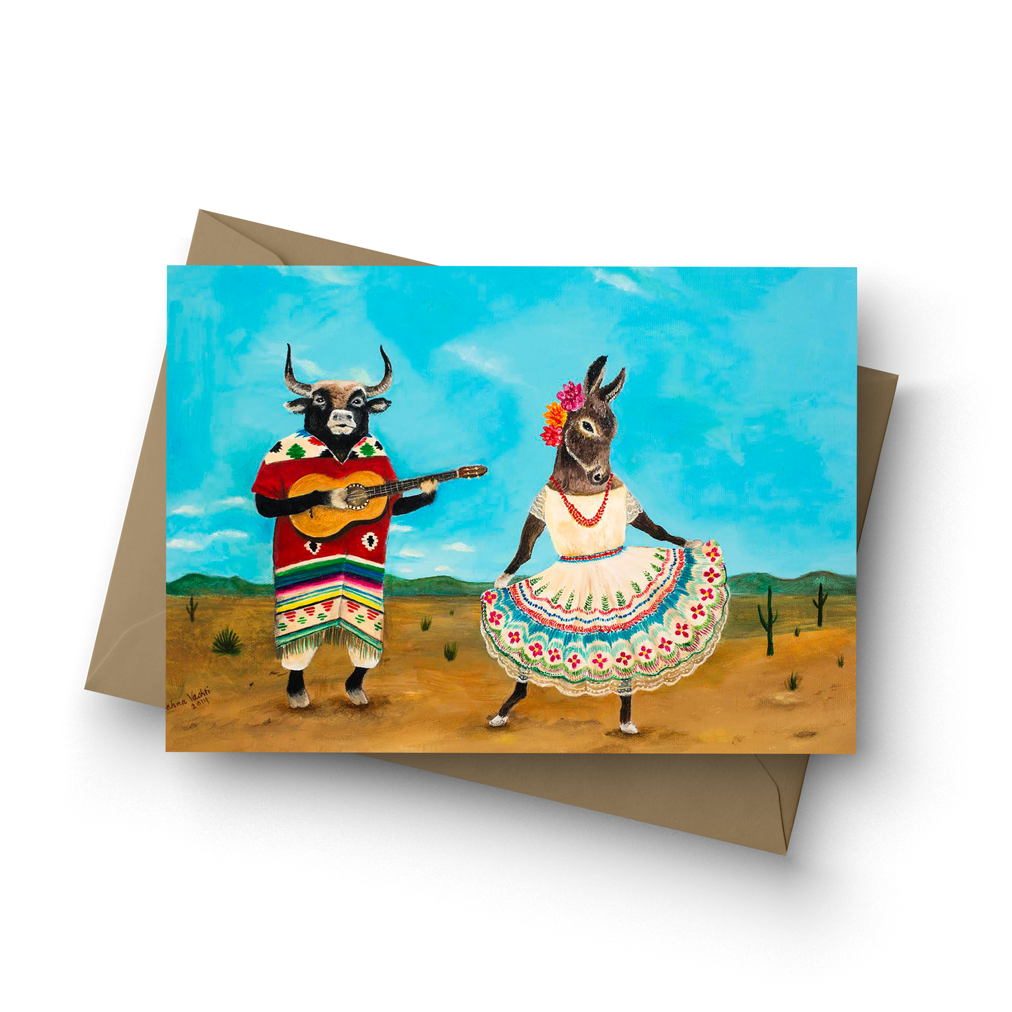 La Serenata de la Burra Card
