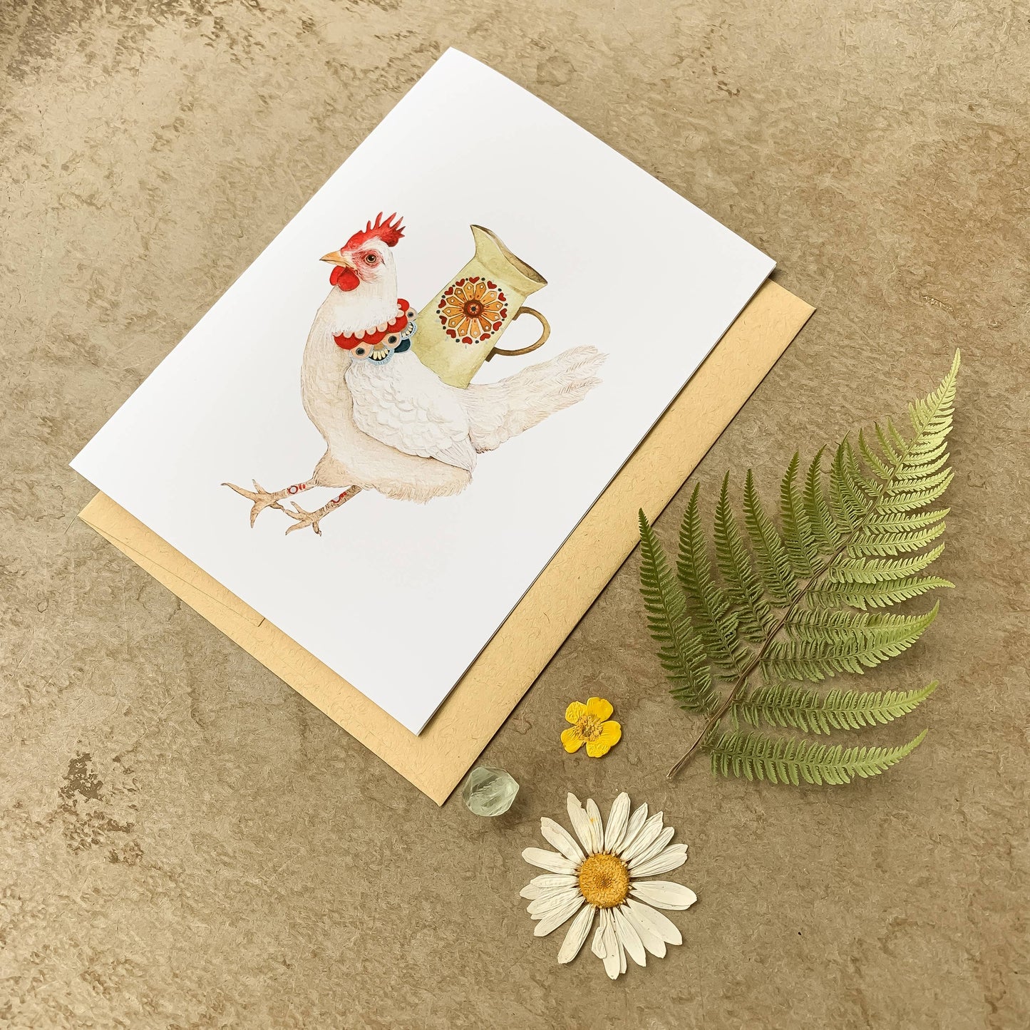 Jen the Hen Card