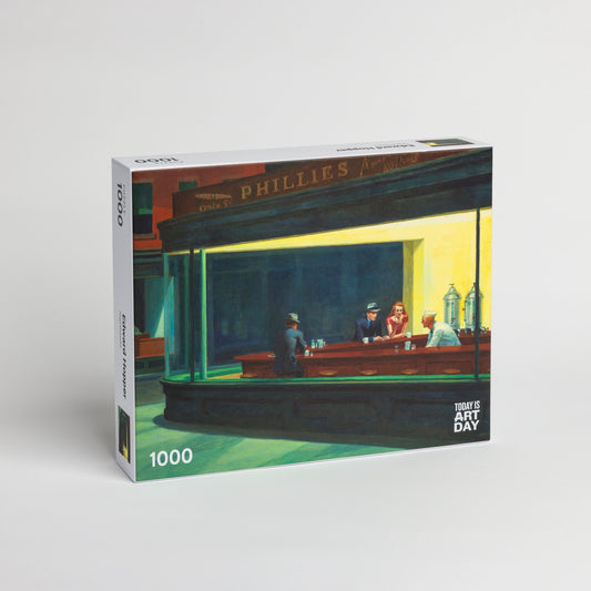 Edward Hopper "Nighthawks" 1000 Piece Puzzle