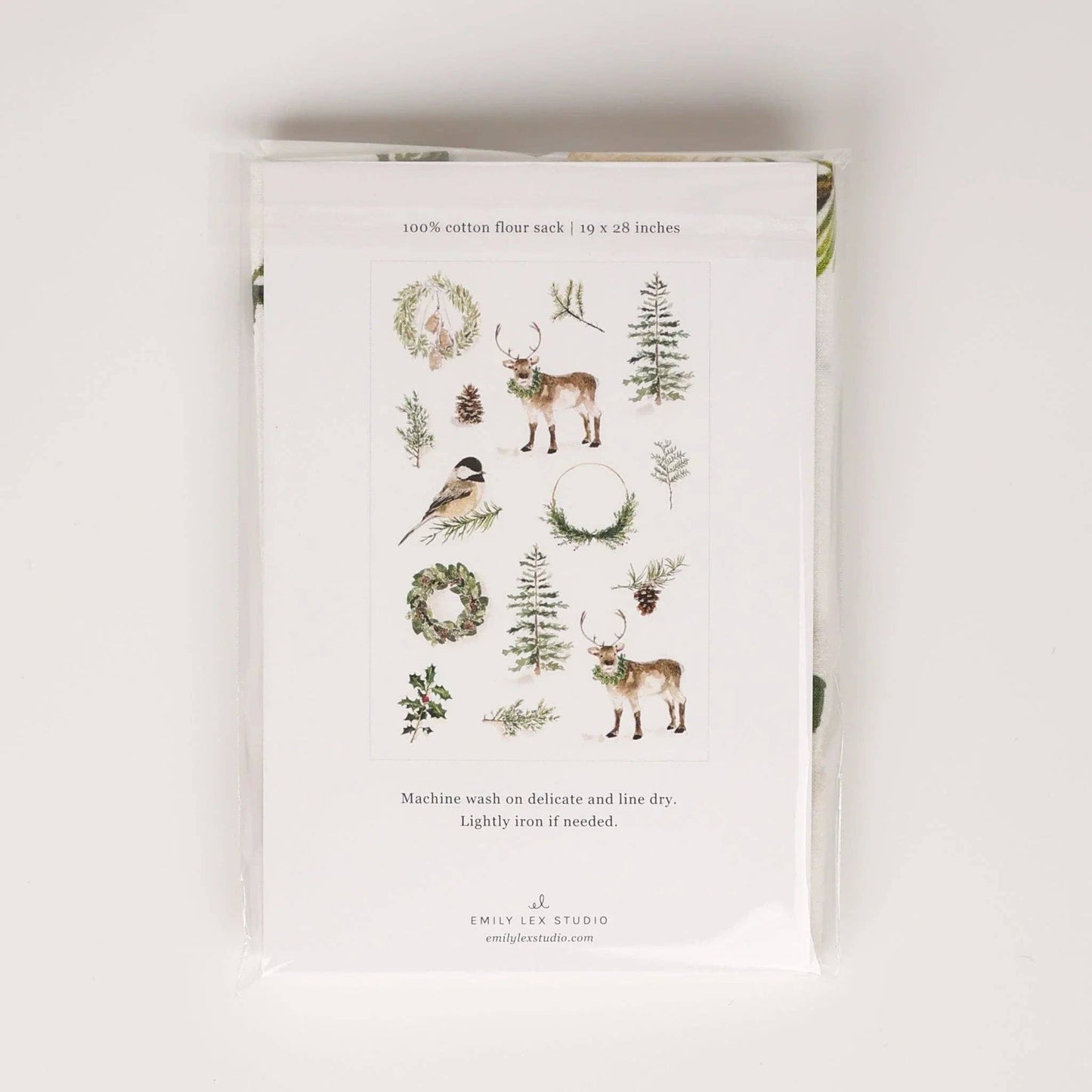 Evergreen Tea Towel