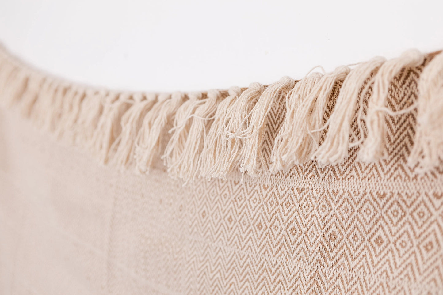 RR Taupe Diamond Throw