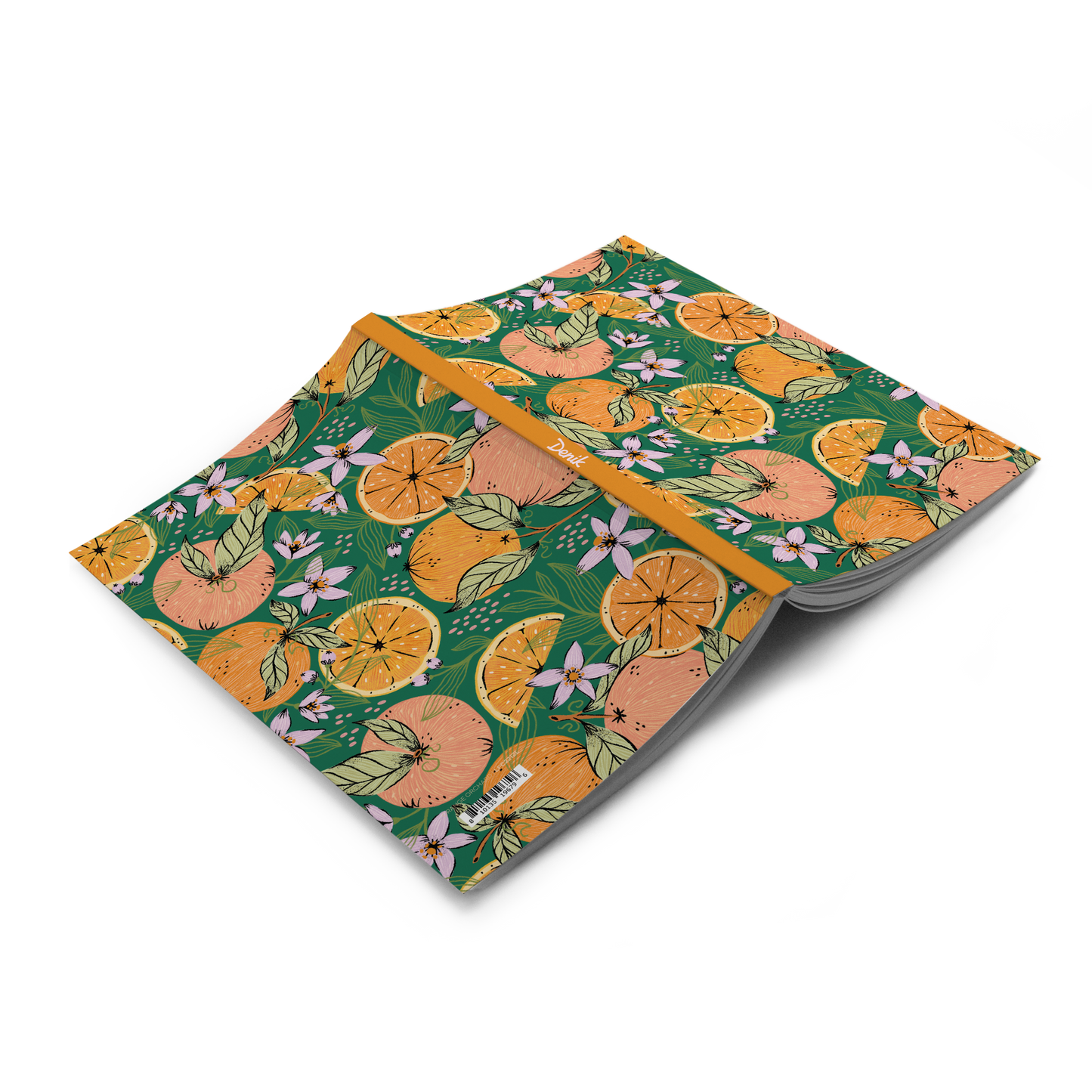 Orange Orchard Layflat Notebook