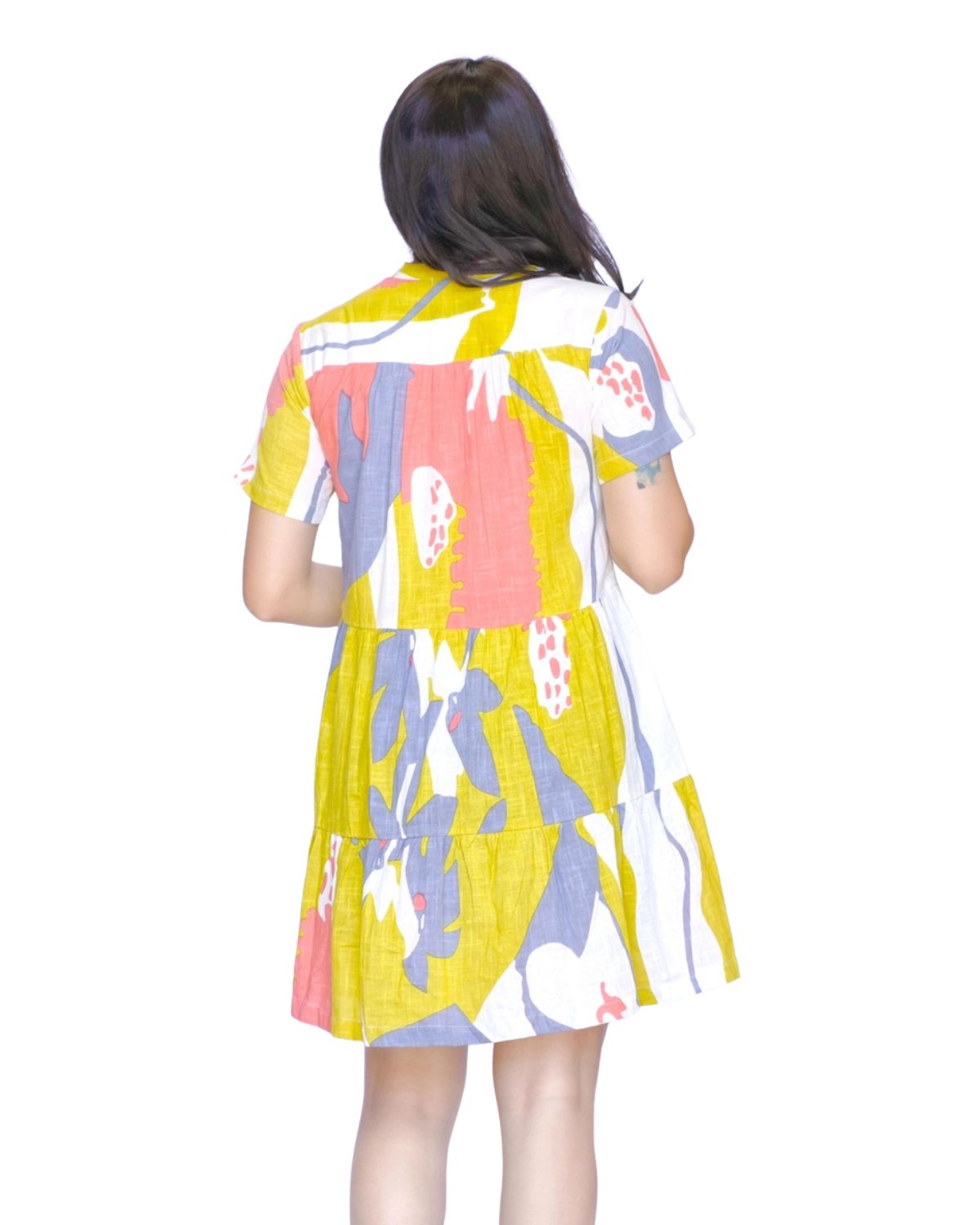 Vasa Dress in Multi Print