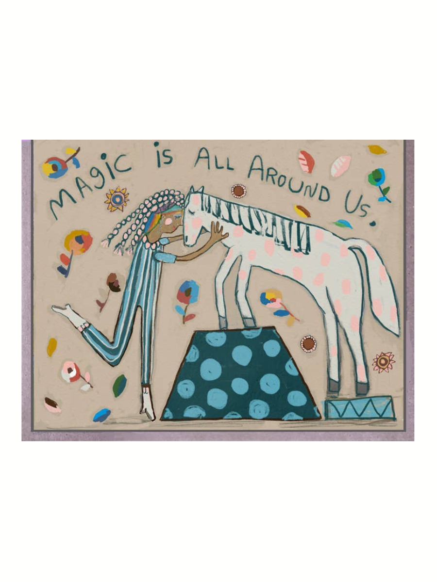 Magical Horse Card