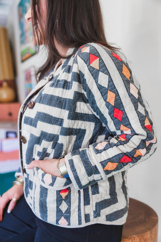 Hypnotic Short Quilted Jacket