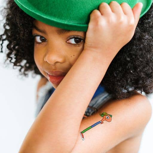 Lowly Worm Tattoo Pair
