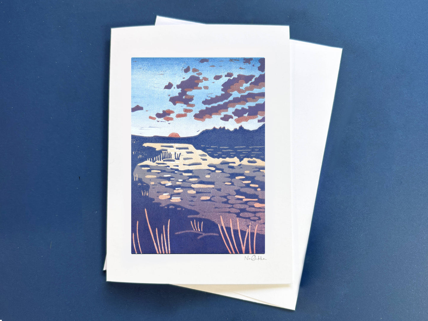 Backcountry Sunrise Card