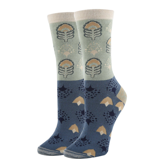 Romantico Bamboo Crew Socks