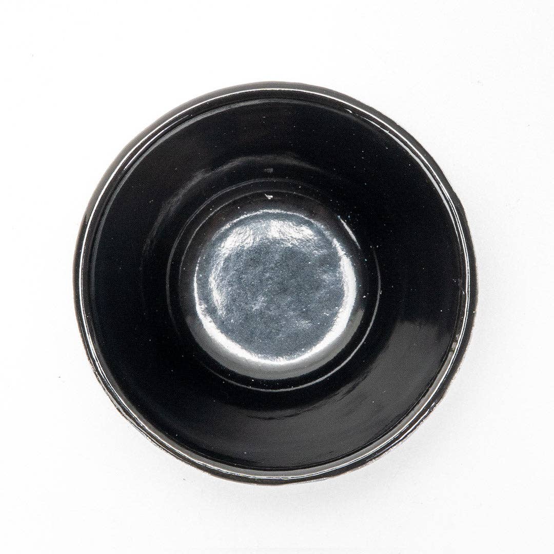 Blue Cast Iron Tea Cup