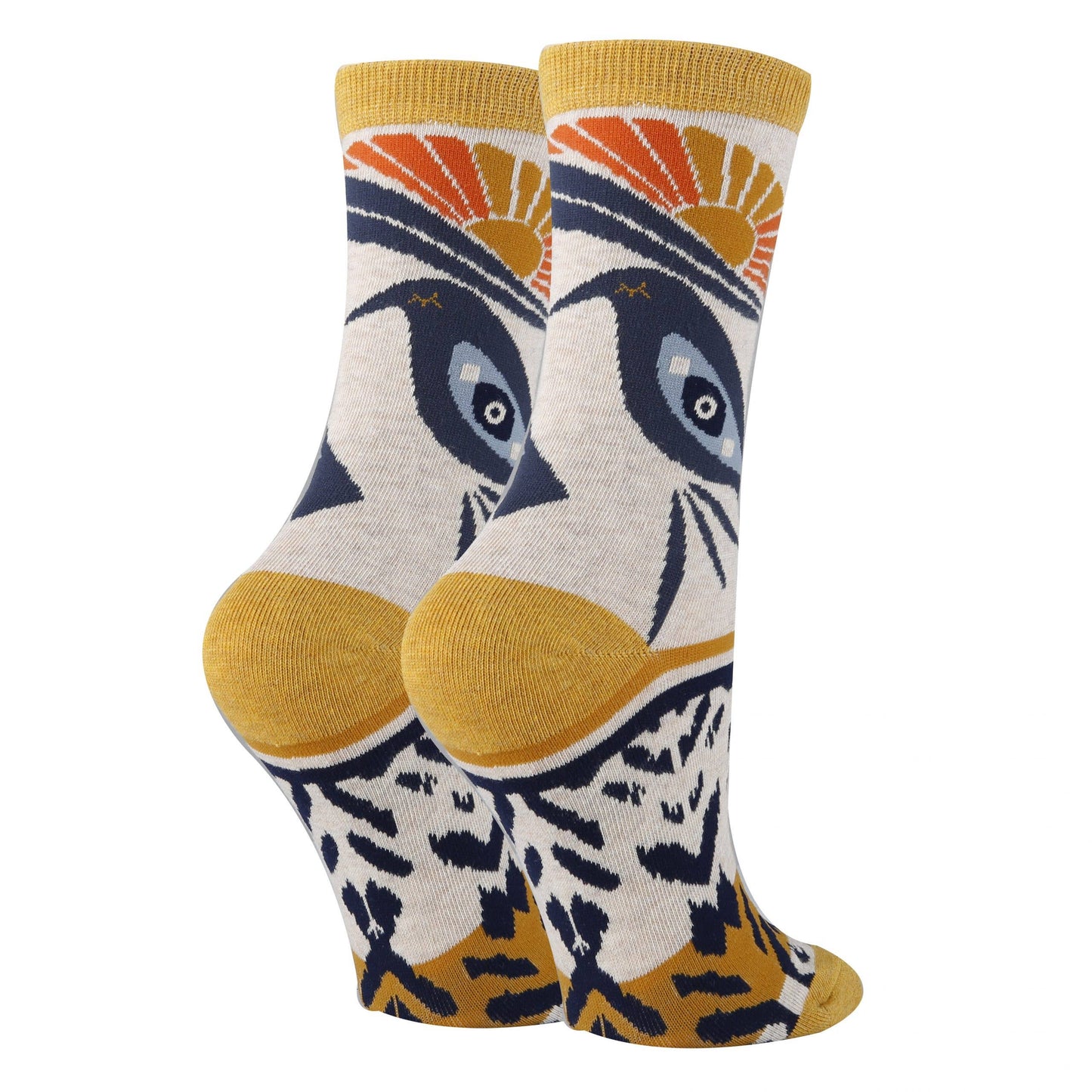 Clear Earth Cotton Crew Socks