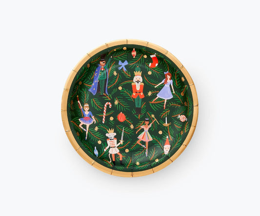 Nutcracker Small Paper Plates