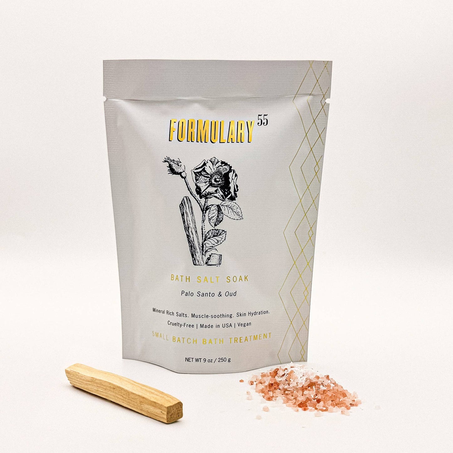 Palo Santo & Oud Bath Salt Soak