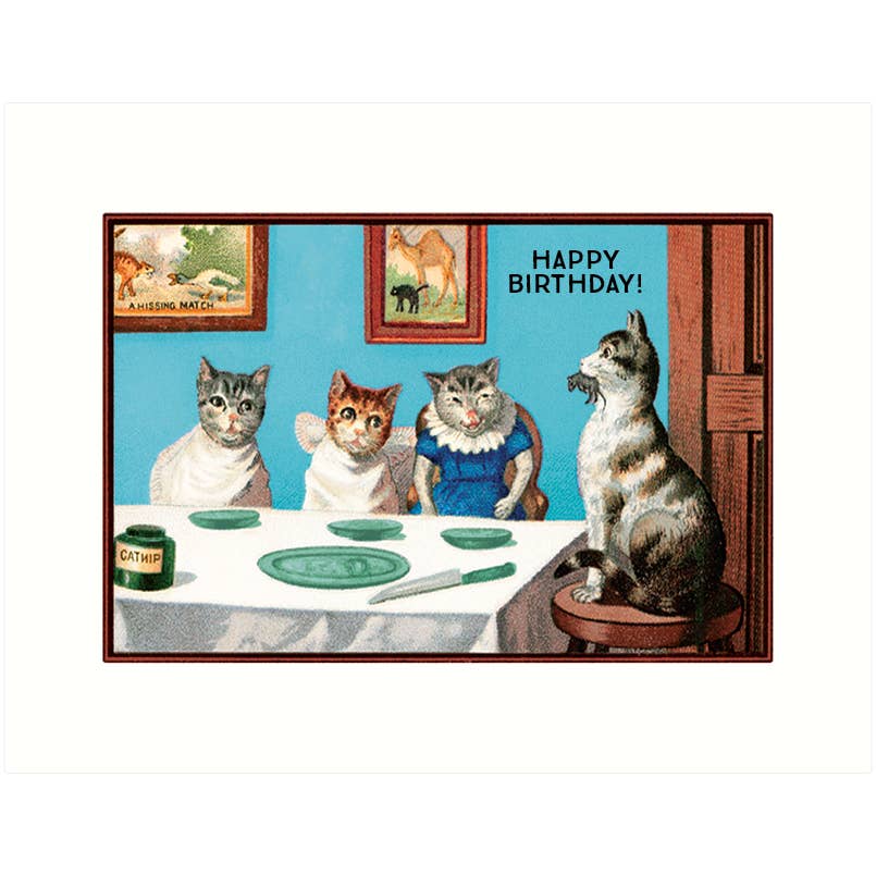 Mouse Cake Birthday Card