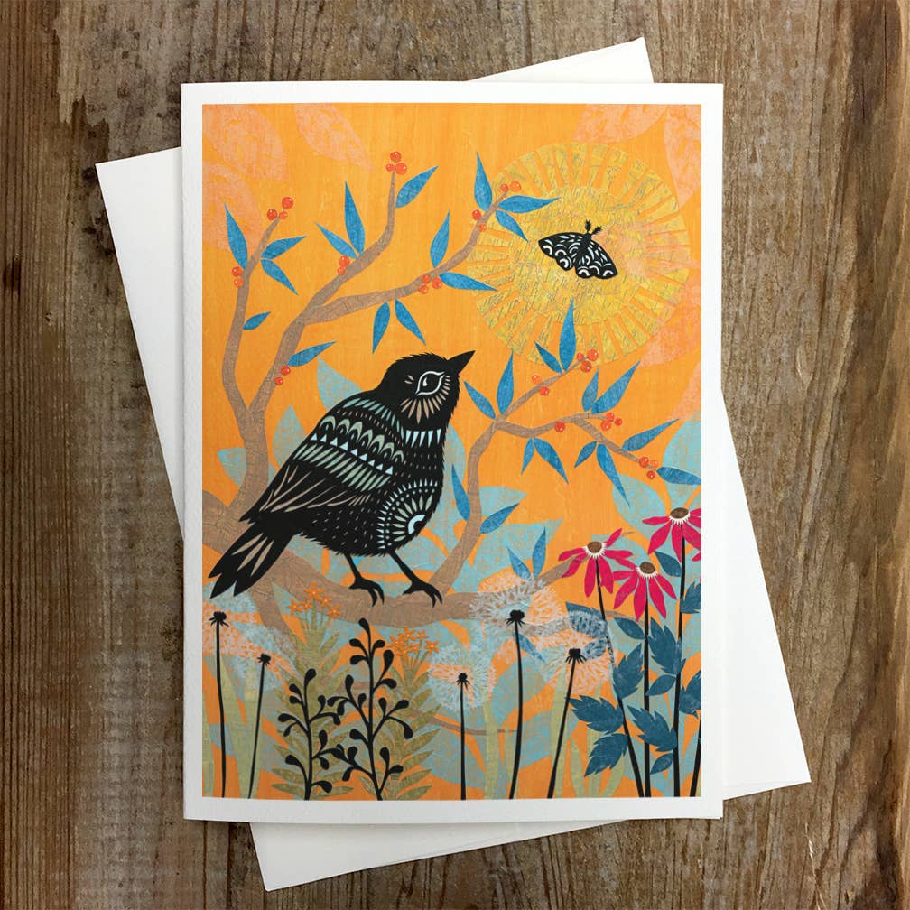 Wings Whisper on the Breeze Card