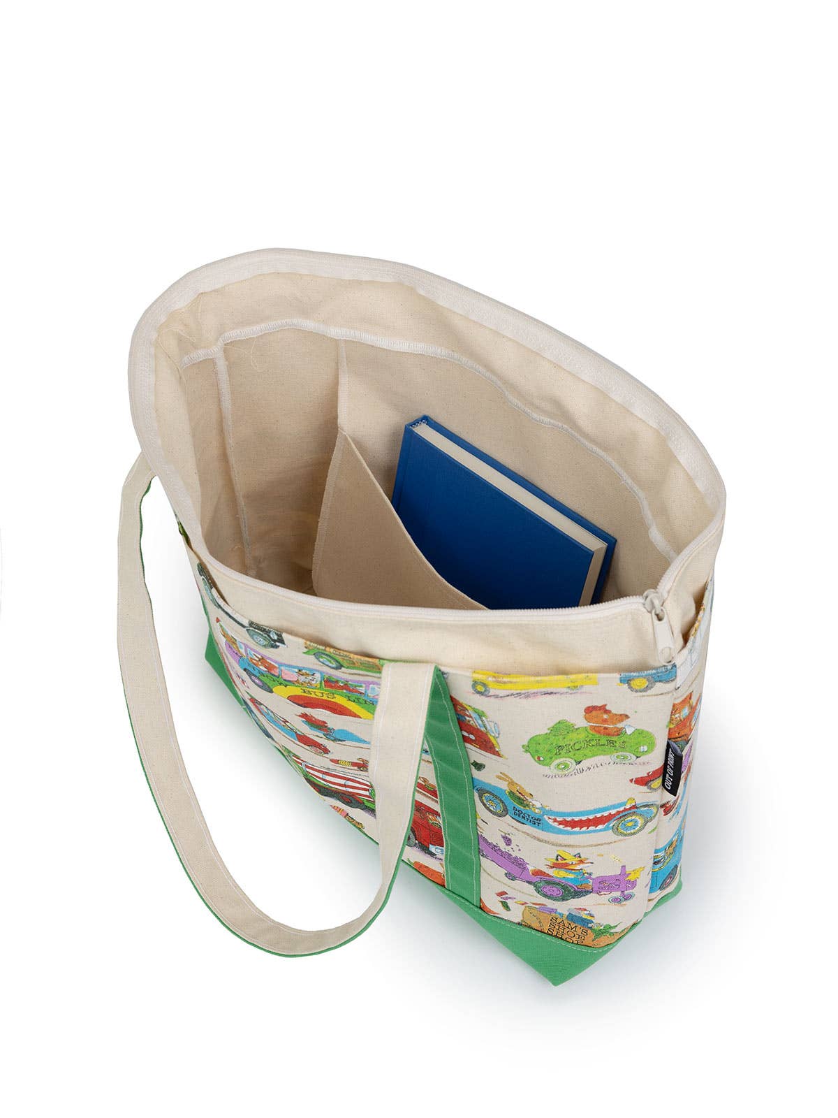 Richard Scarry Zippered Boat Tote